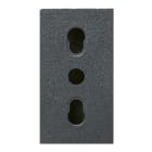 AVE AVE45306/15TS PRESA POLISICUR 2X10/16A+T NOIR