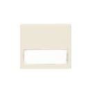 AVE AVE45988S PULSANTE CON TARGH.X SC.TONDA BLANC