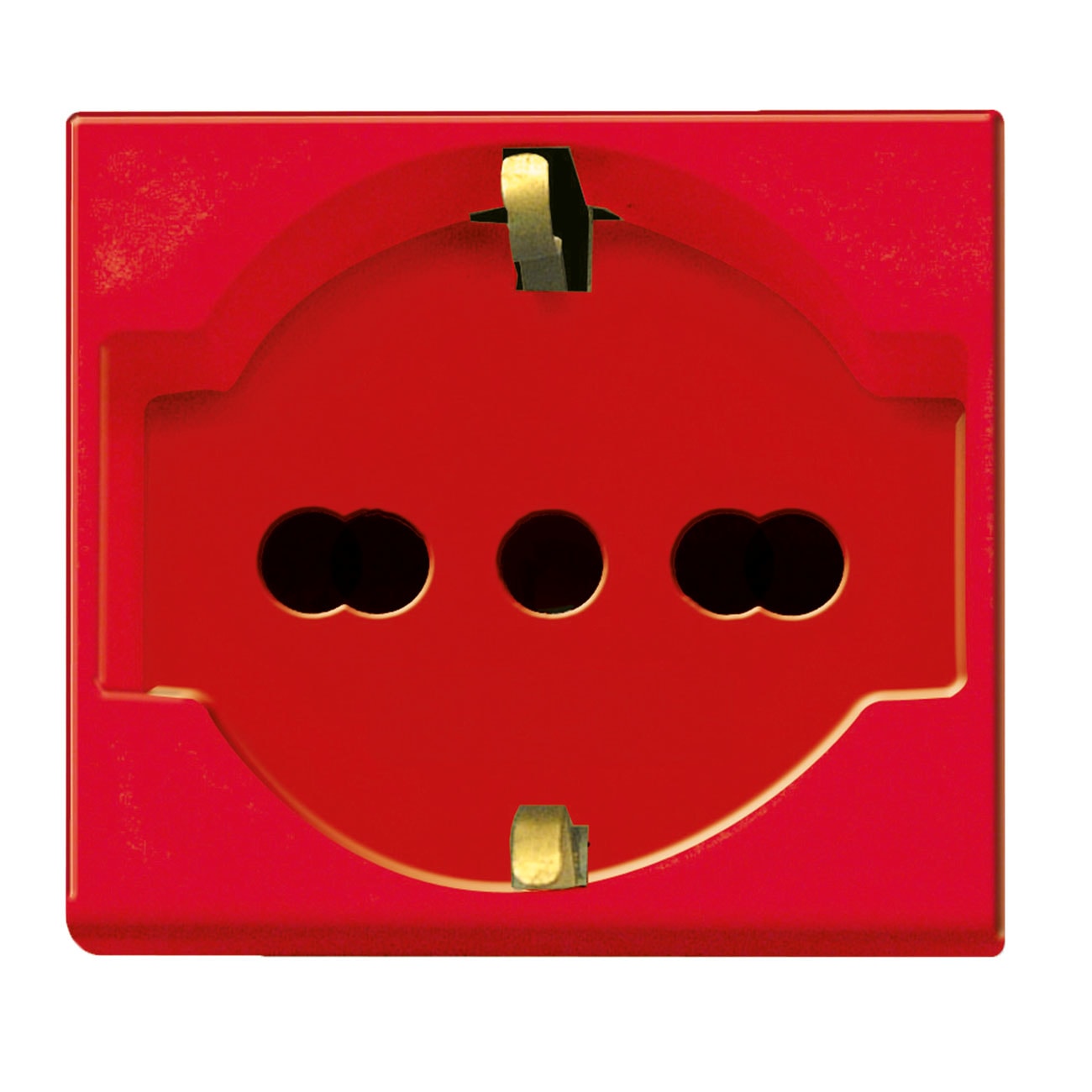 AVE AVE45B90/15TSR PRESA UNEL BIPASSO 2X10/16A+T-ROSSA