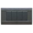 AVE - AVE45P04GN PLACCA RAL45 TECNOP.4M.GRIGIO NOIR