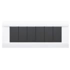 AVE AVE45P06BG PLACCA RAL45 LUCIDA 6MOD.BANQUISE