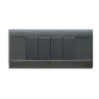 AVE AVE45P06GN PLACCA RAL45 TECNOP.6M.GRIG.NOIR