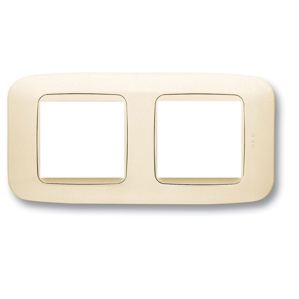 AVE - AVE45P24BP PLACCA DOPPIA BIANCO BLANC 4(2+2)M