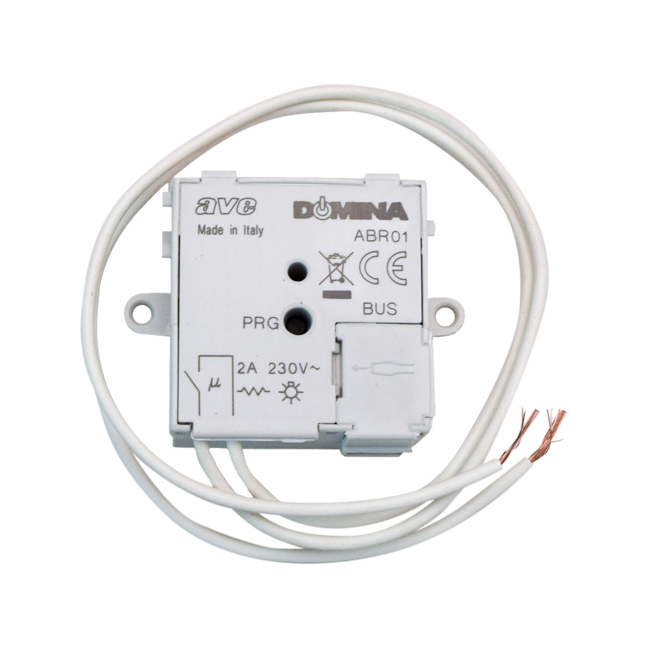 AVE - AVEABR01 ATTUATORE 1CH FONDO SCATOLA ILLUM.