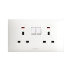 AVE AVEBSN21097/2PN DOPPIA PRESA ST.ING.+INT+N.13A 2P4M