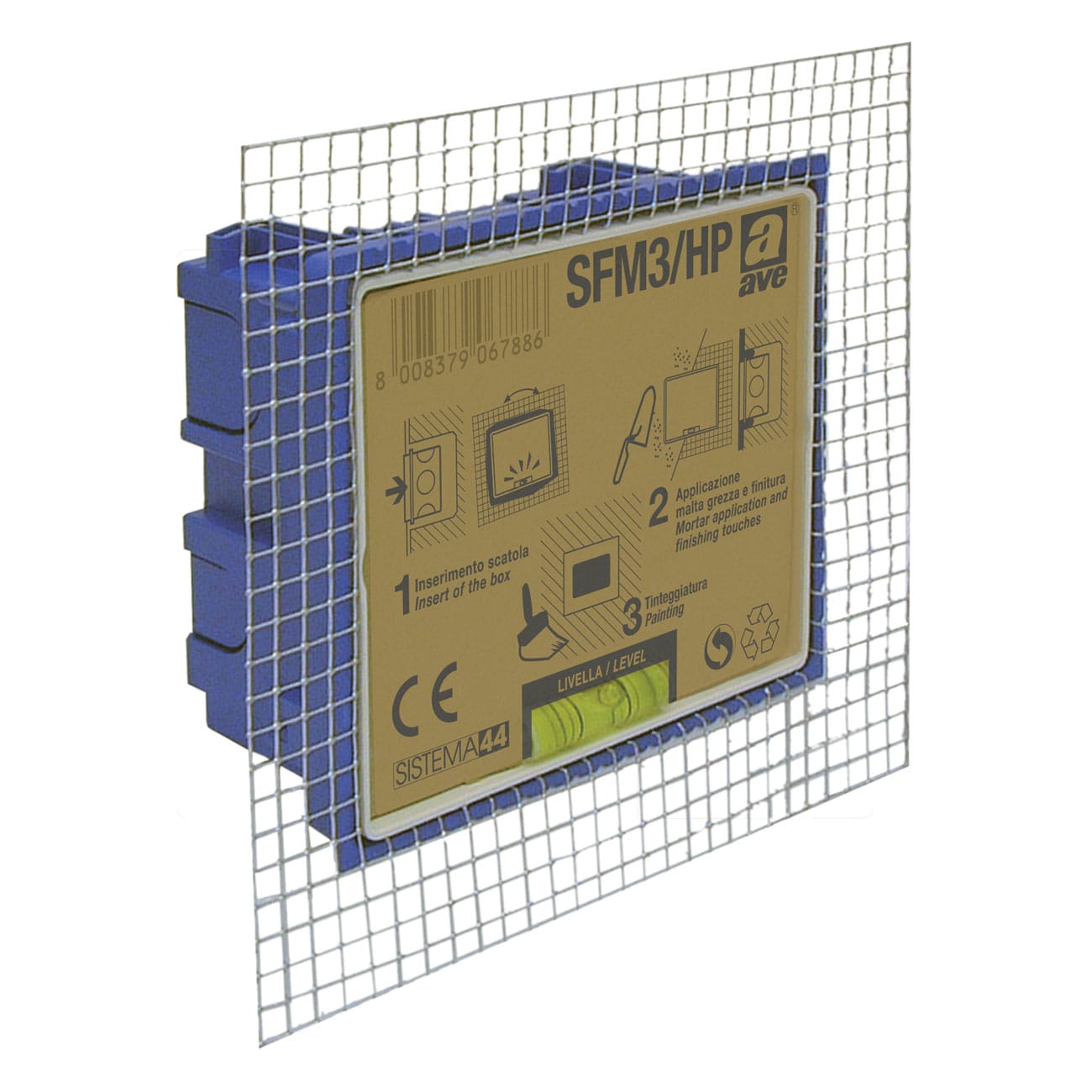AVE - AVESFM3/HP SCAT.FILO MURO HP X FORATO ROSS 3M