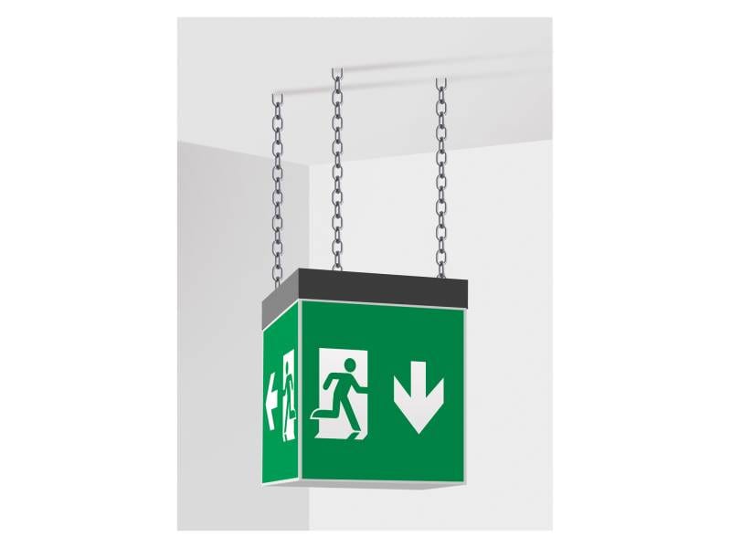 LINERGY SRL LENA040 KIT SOSPENSIONE A SOFFITTO QUBE