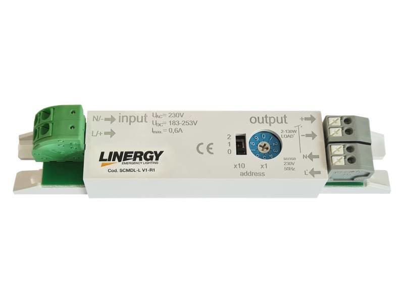 LINERGY SRL - LENA104 MODULO MONITORAGGIO APPARECCHI EMERGENZA