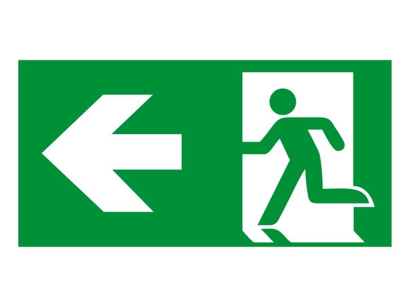 LINERGY SRL - LENA141 PITTOGRAMMA BIG ONE 80M FRECCIA SINISTRA