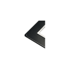 LINERGY SRL LENA192 PLACCA DI FINITURA LEDY NERO RAL 9005 OP