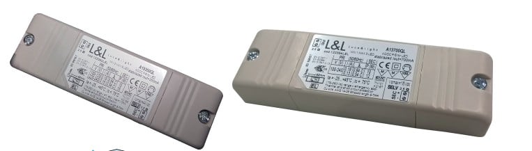 L&L LUCE E LIGHT L&LA19350QL ALIM OUT350MA 115-230V 15W 115X35X20