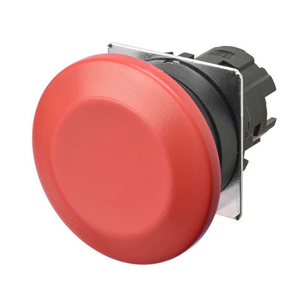 OMRON OMRA22NZBMMNRA PULSANTE- FUNGO.MOMENTANEO. ROSSO OPACO.