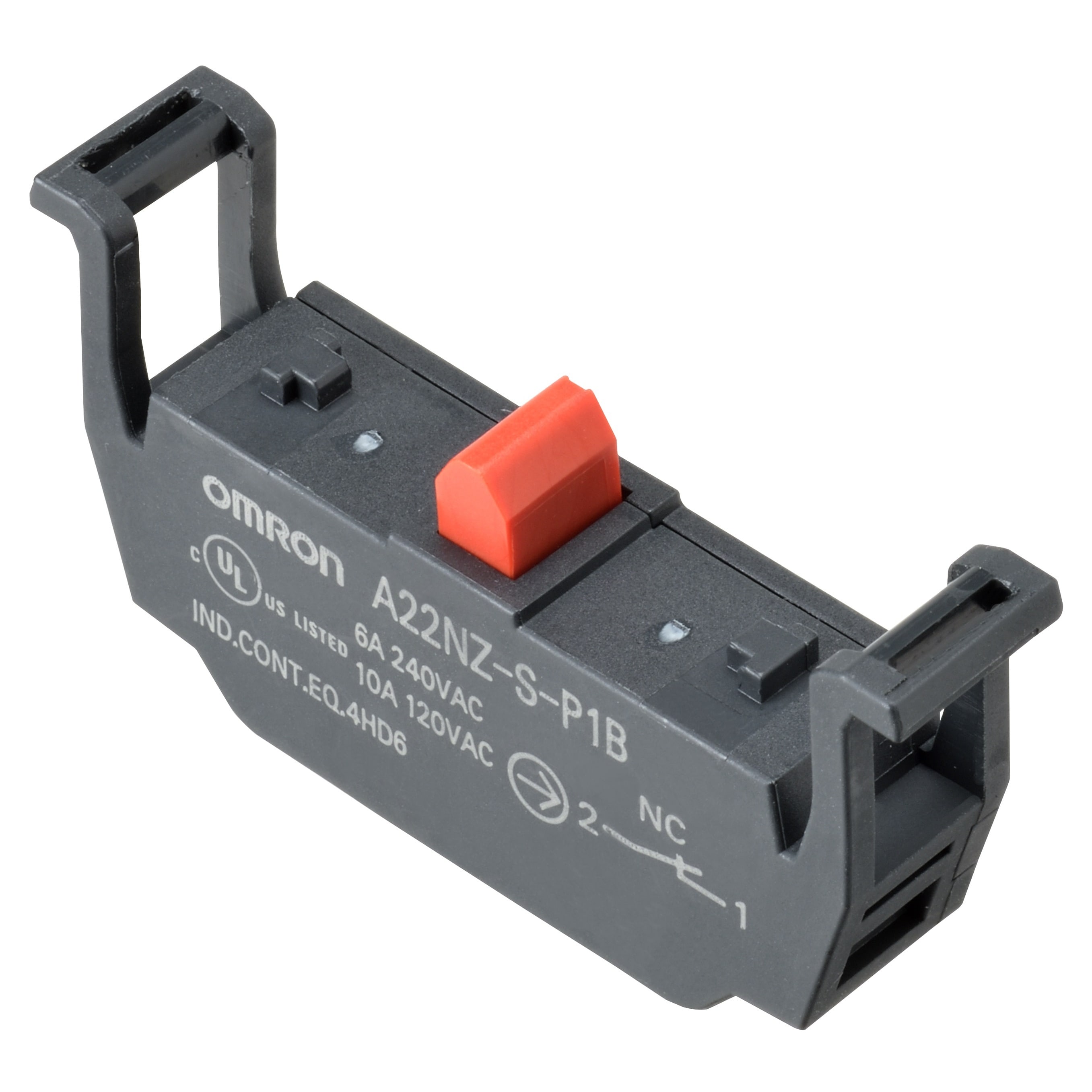 OMRON OMRA22NZSP1B PULSANTE- 1 CONTATTO NC TERMINALI PUSH-I