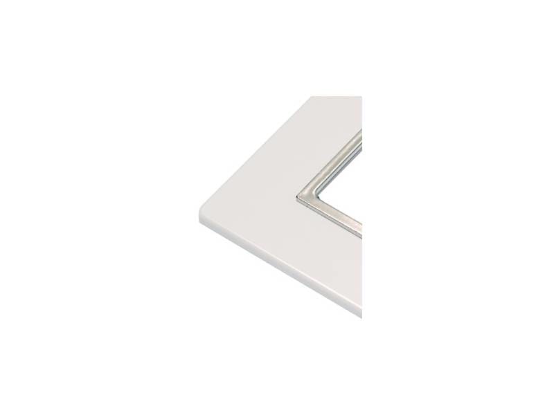 LINERGY SRL - LENA240 PLACCA DI FINITURA BIANCA SERIE LEDY