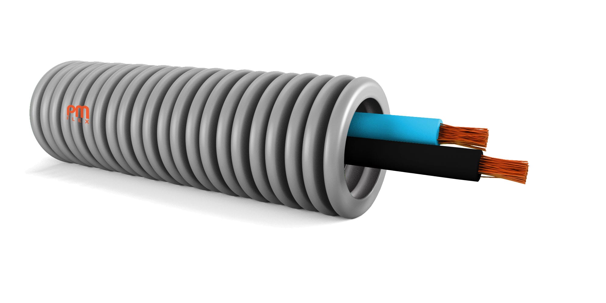 PM FLEX SRL - PMPA2KS15BN ICTA20 GRIGIO + 2X1,5 FS17 BL NE