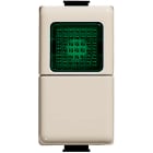 BTICINO BTIA5057V MATIX MAGIC - PULSANTE 1P NO SPIA VERDE
