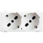 BTICINO - BTIA5451/2R MATIX MAGIC - PRESA TEDESCA/ITA DUPLEX R