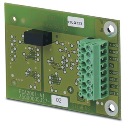 SIEMENS - BUILDING T BCTA5Q00005327 FCA2001-A1 MODULO RS232 (ISOLATO)