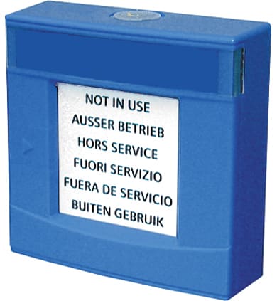 SIEMENS - BUILDING T BCTBPZ:5464250001 DMA1192-AB CUSTODIA PULSANTE BLU