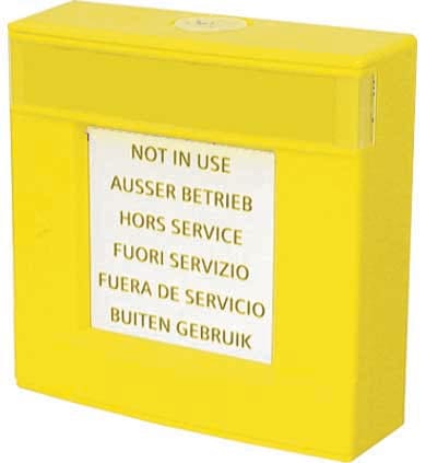 SIEMENS - BUILDING T BCTA5Q00004908 FDMH293-Y CUST.GIALLA CON VETRO E CHIAVE