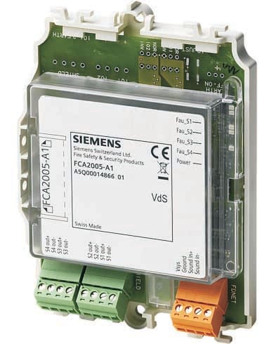 SIEMENS - BUILDING T BCTA5Q00014866 FCA2005-A1 MODULO SPLIT SIRENE