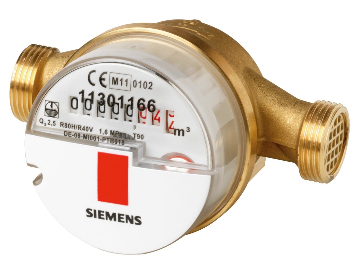 SIEMENS - BUILDING T BCTS55560-F102 WFW30.D080 CONTAL CALDO 2,5 M3/H G3/4