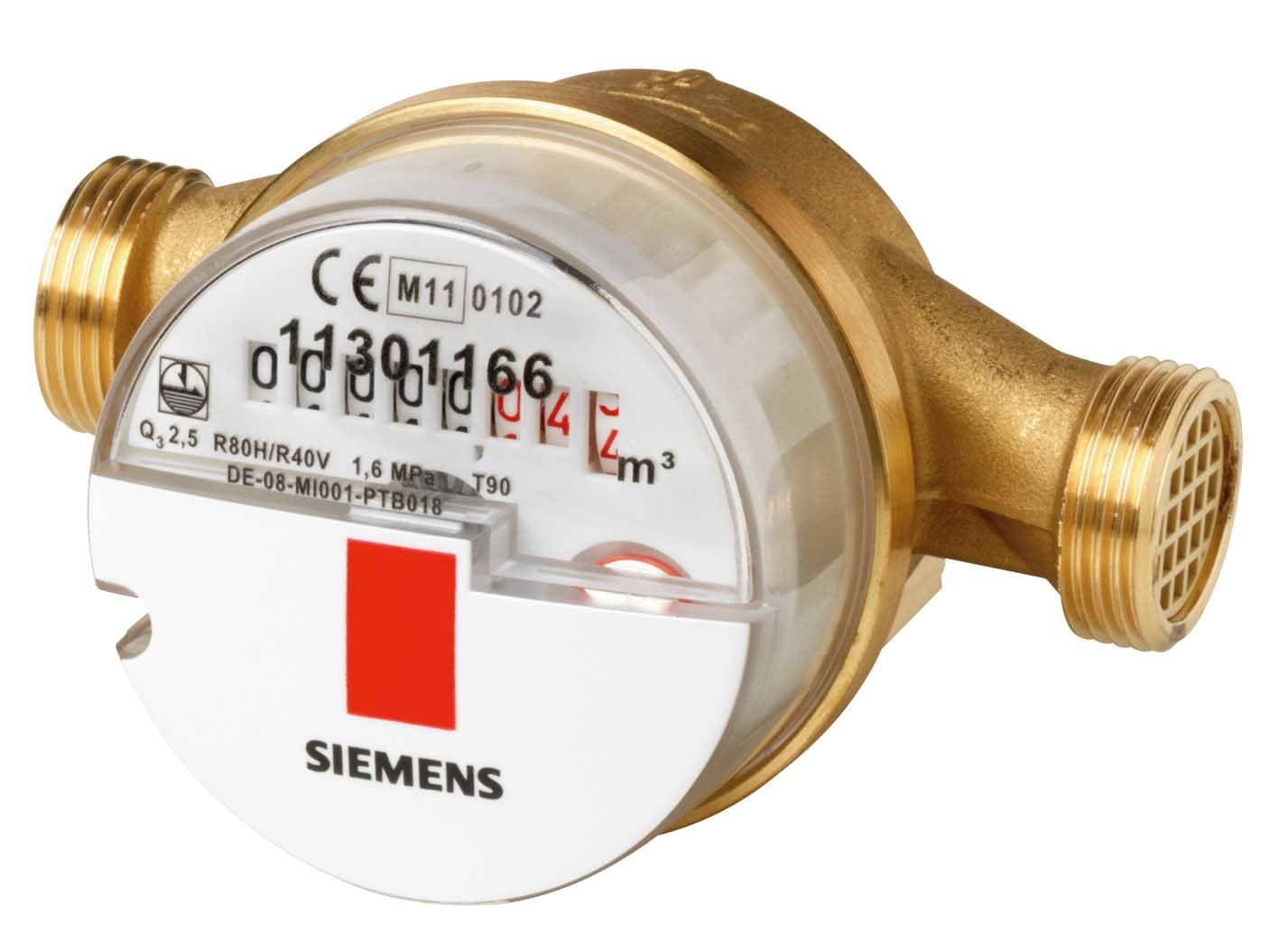 SIEMENS - BUILDING T - BCTS55560-F103 WFW30.D110 CONTAL CALDO 2,5 M3/H G3/4