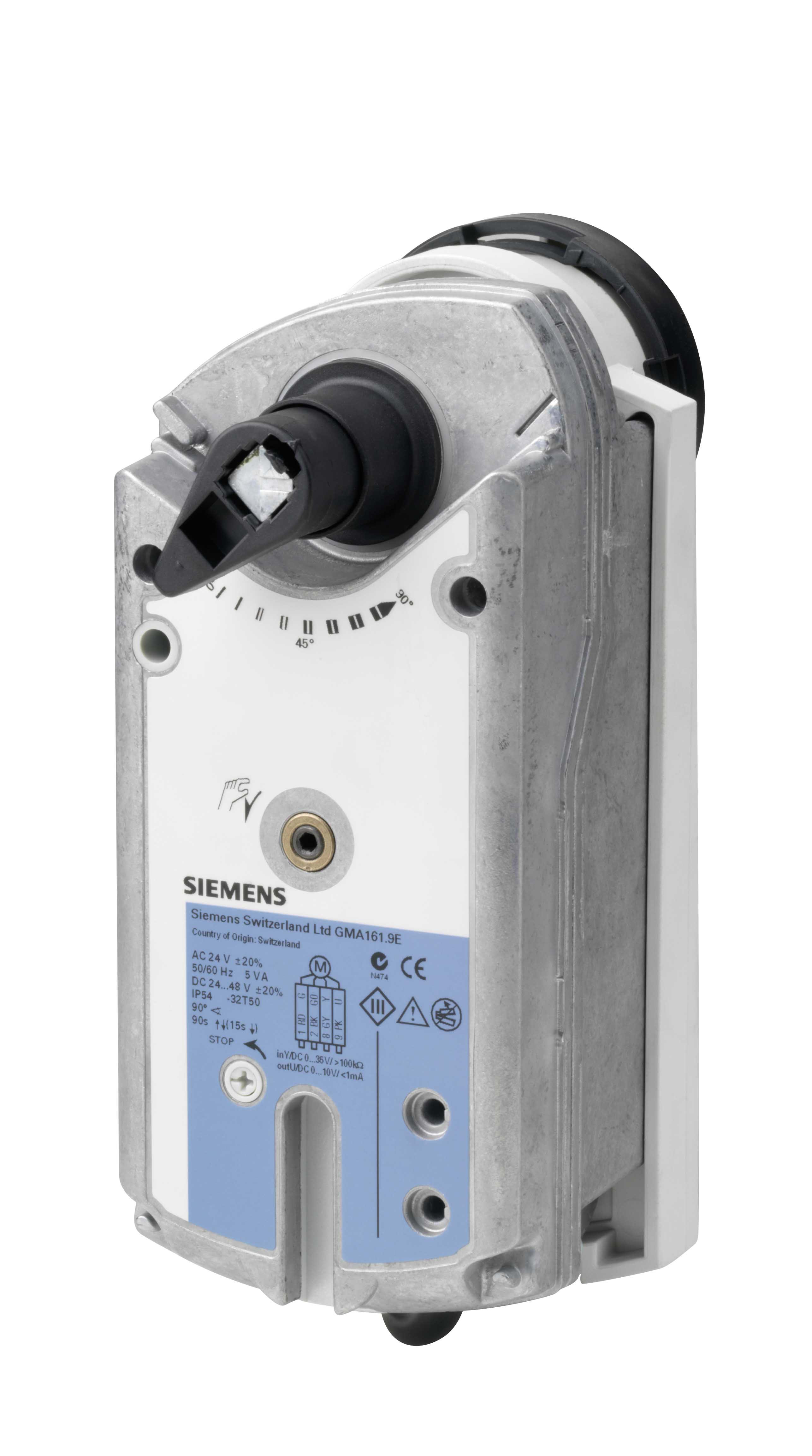 SIEMENS - BUILDING T BCTBPZ:GMA121.9E GMA121.9E SERV.VALV.SFERA 7NM 24V AC/DC