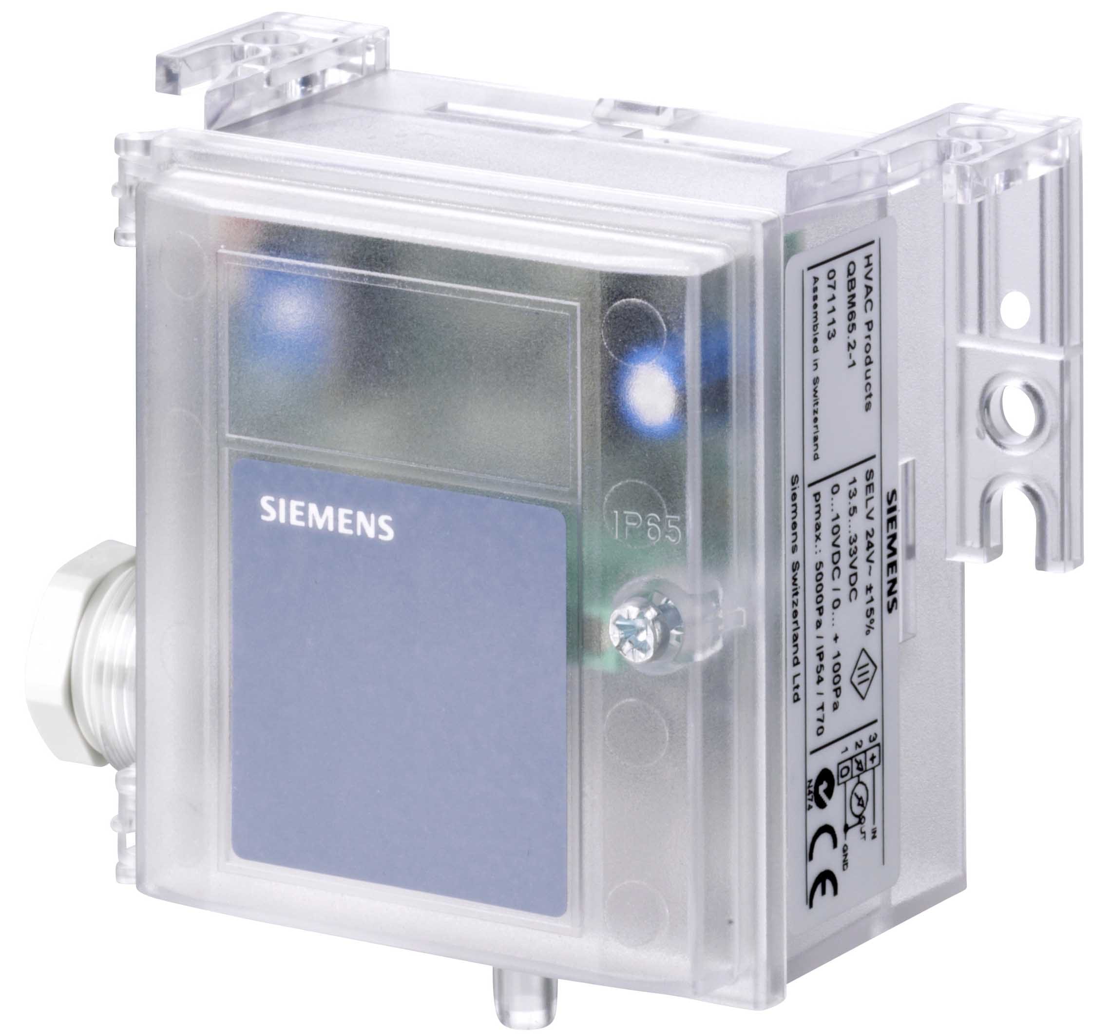 SIEMENS - BUILDING T BCTS55720-S443 QBM3120-1 SONDA CAN. 0..100PA, 4..20MA