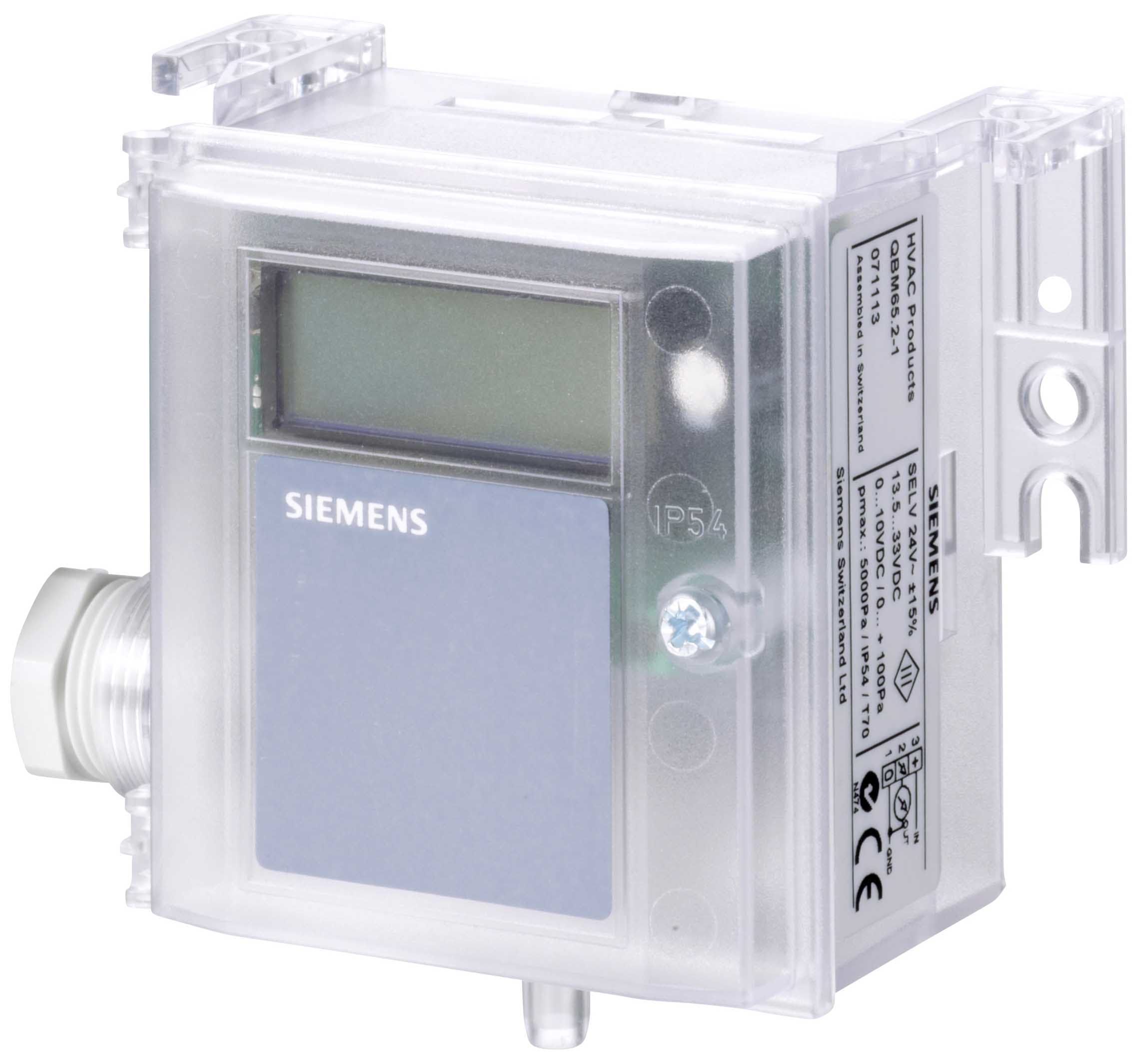 SIEMENS - BUILDING T BCTS55720-S243 QBM3020-25D SONDA DP DA CANALE