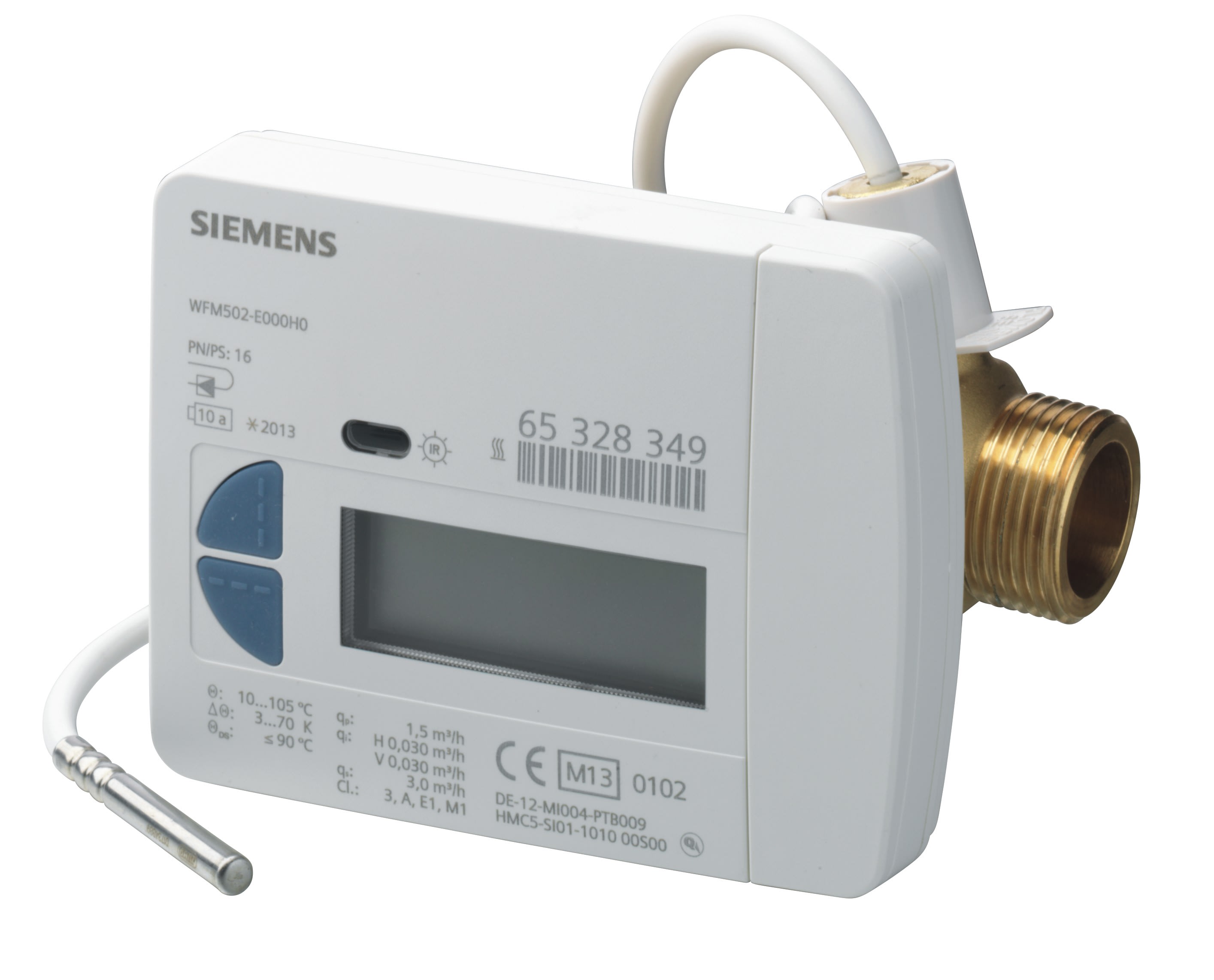 SIEMENS - BUILDING T - BCTS55561-F178 WFM502-E000H0 CONT VOLUM CALDO 1,5M3/H