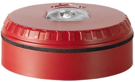 SIEMENS - BUILDING T BCTS54370-N30-A1 SOL-LX-W-RW LAMP.PARETE ROSSO EN 54-23