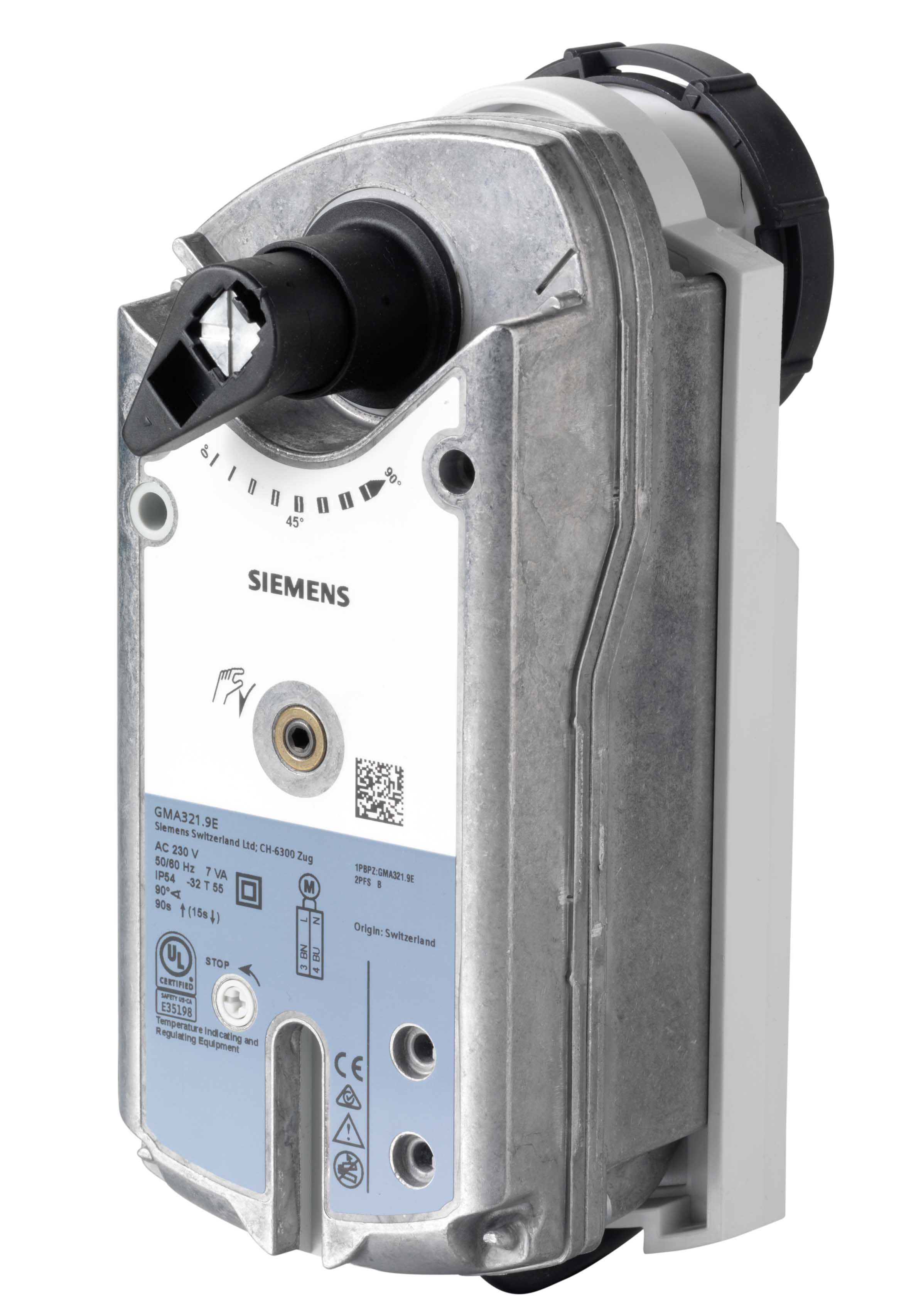 SIEMENS - BUILDING T BCTBPZ:GMA321.9E GMA321.9E SERV.VALV.SFERA 7NM 230V AC