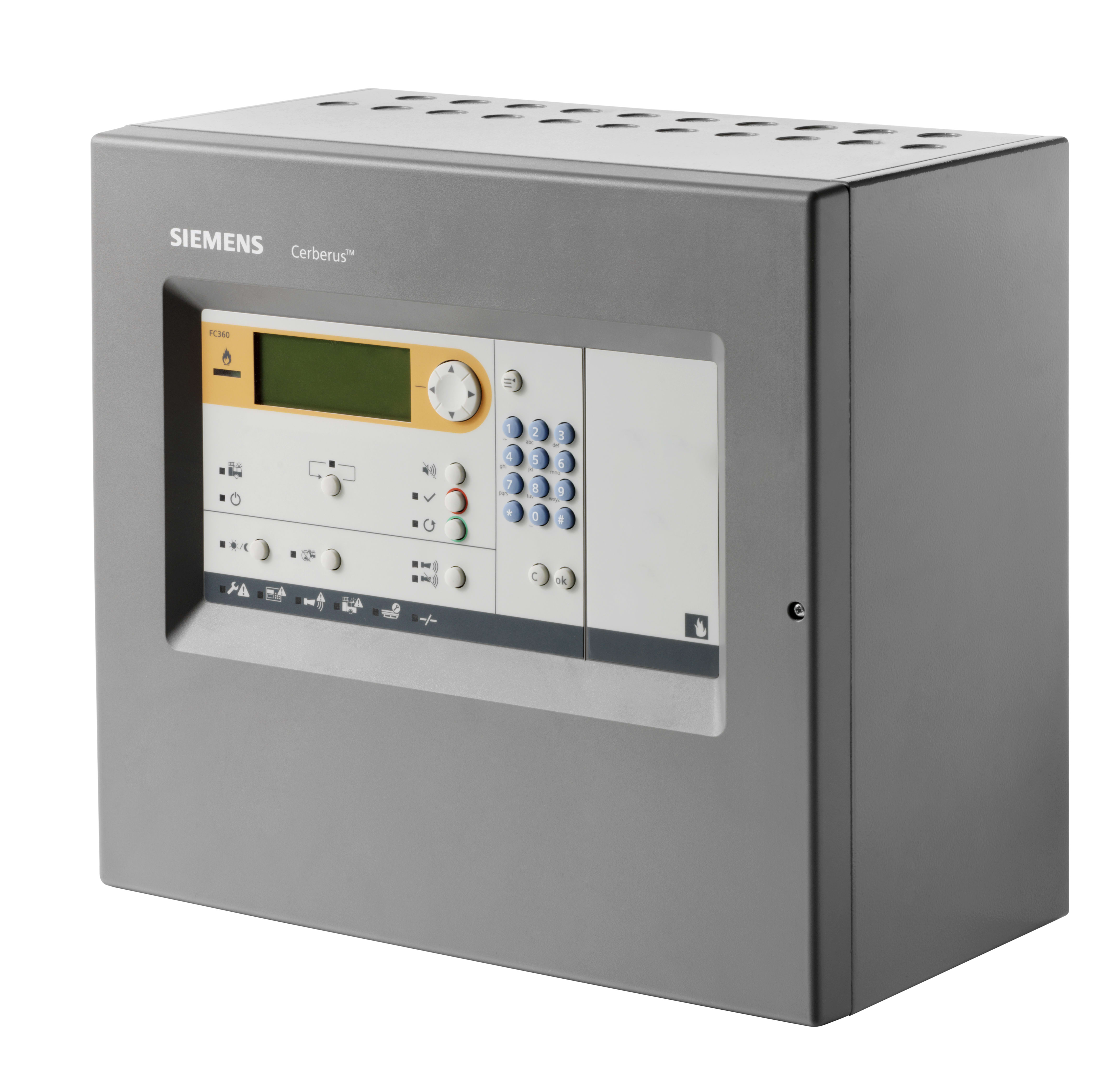 SIEMENS - BUILDING T BCTS54433-C120-A1 FC362-ZA CENTR. RIV.INCENDIO 2LOOP COMF.