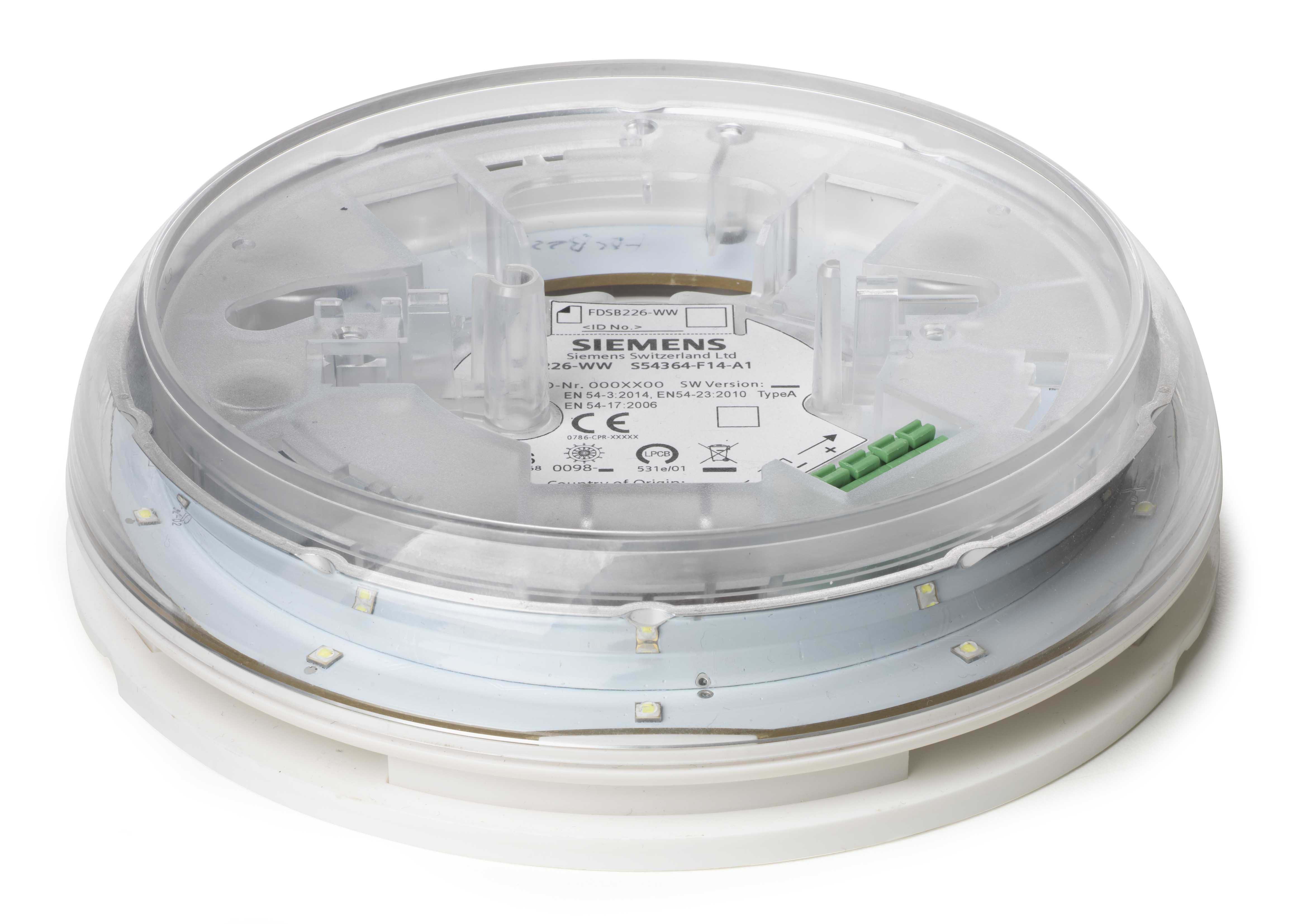 SIEMENS - BUILDING T BCTS54364-F13-A1 FDSB226-WR INTERBASE OTTICO/ACUSTICA R