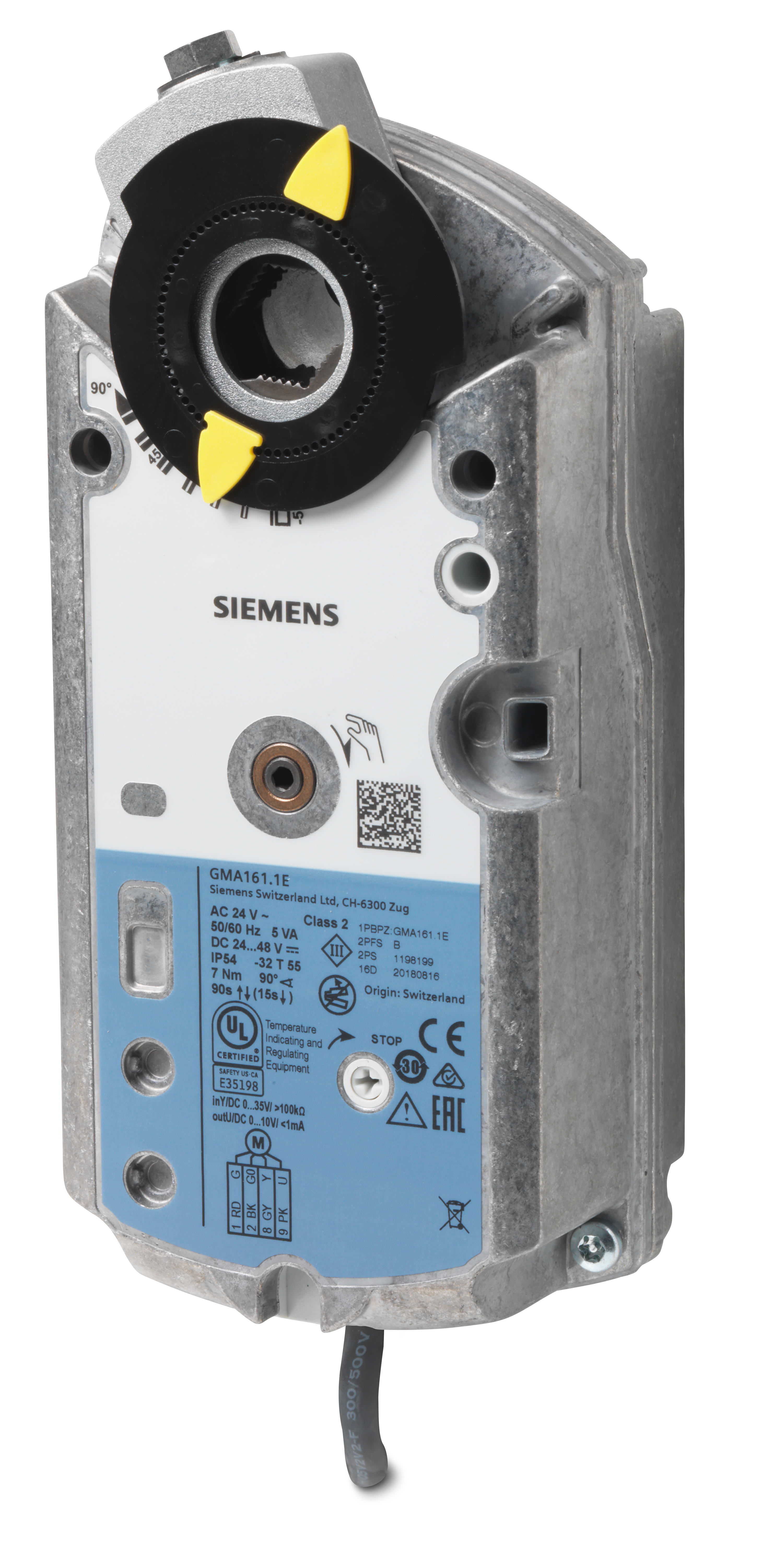 SIEMENS - BUILDING T BCTBPZ:GMA161.1E SERVOCOMANDO SERRANDA ROTATIVO 0-10 V 24