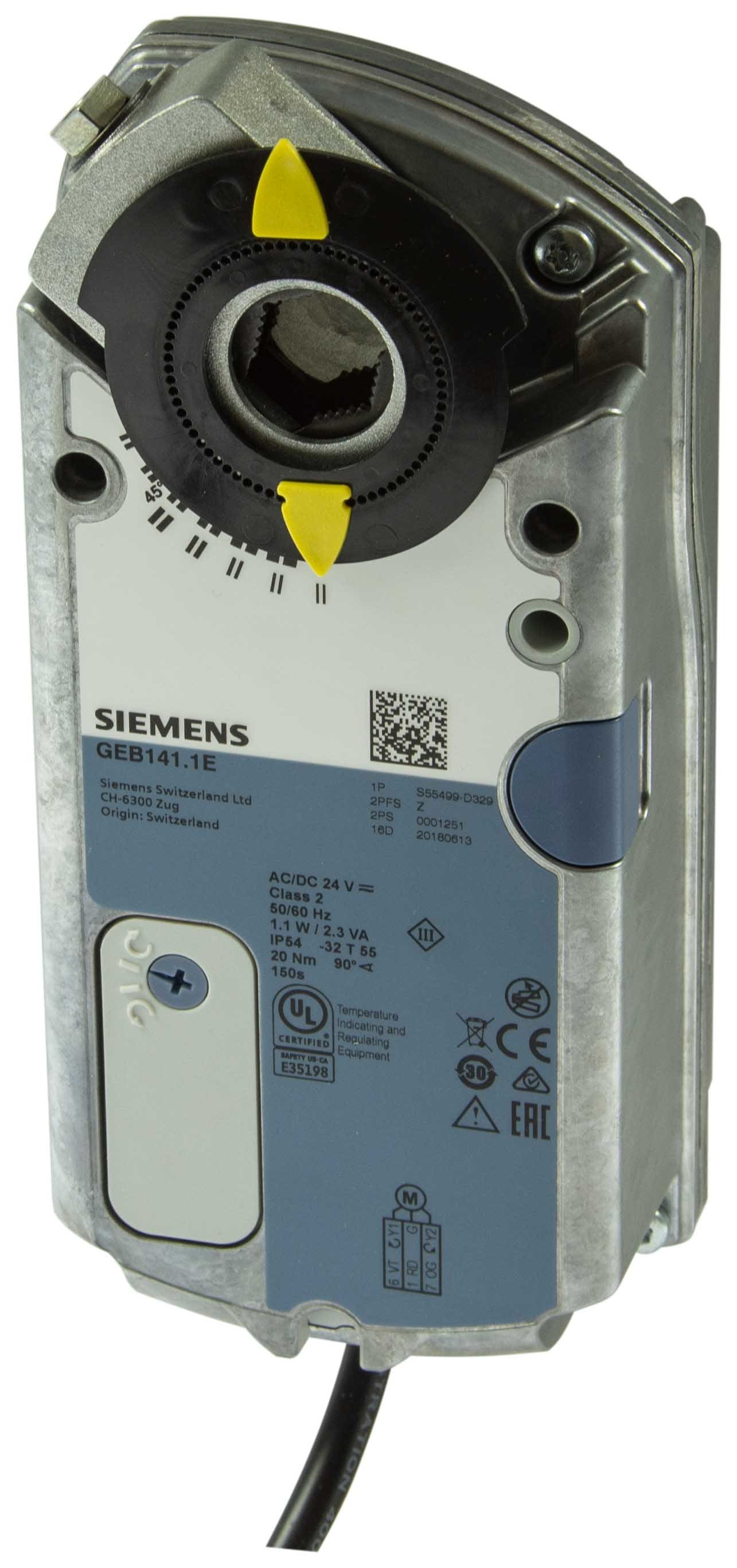 SIEMENS - BUILDING T BCTS55499-D336 GEB341.1E SERV.SER. 20NM 3PTI 240VAC