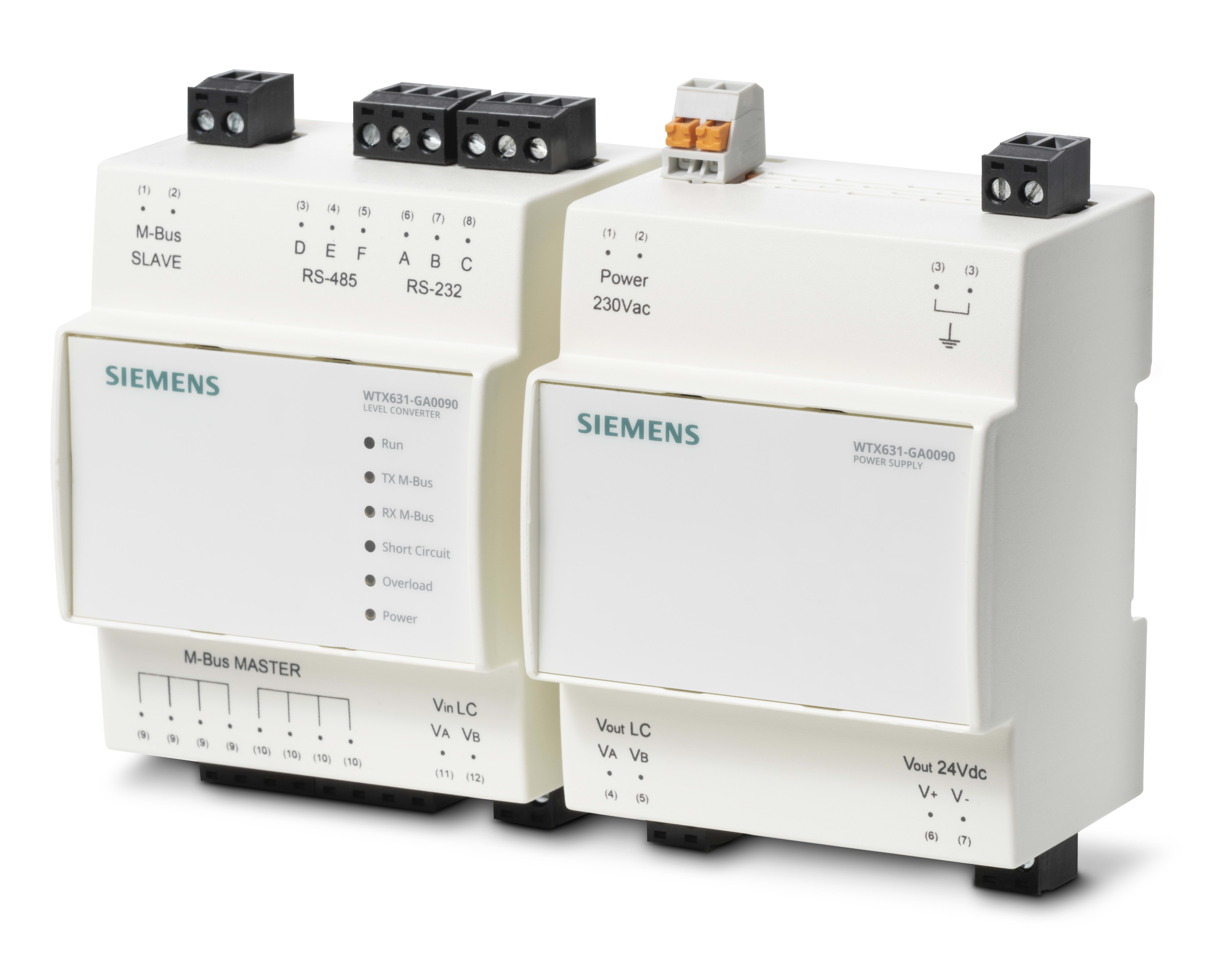 SIEMENS - BUILDING T BCTS55563-F159 WTX631-GA0090 LEVEL CONV 250 CARICHI MBU