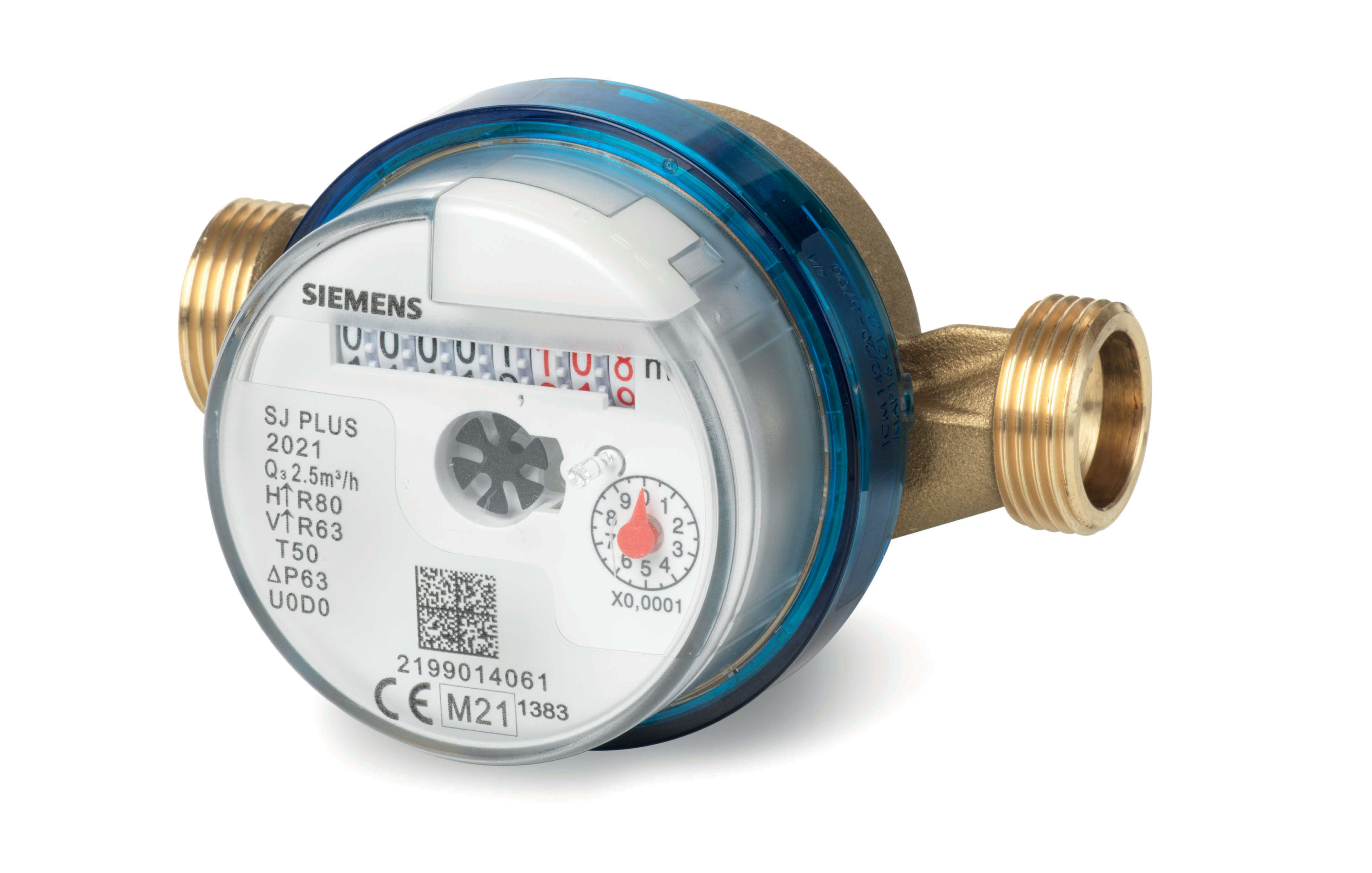 SIEMENS - BUILDING T BCTS55560-F110 WFK240.D080 CONTAL FREDDO 2.5M3/H G3/4