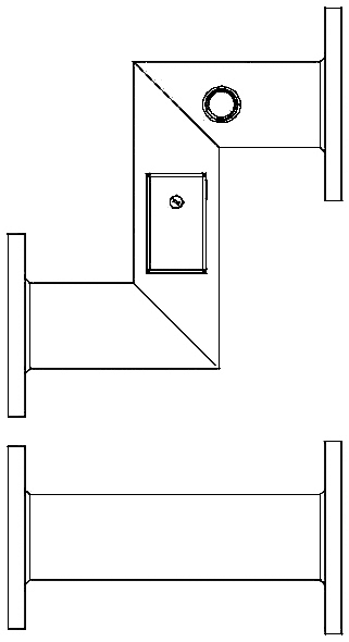 BAXI - BAXA7218615 KIT COLLEG IDRAUL. SEP DN80