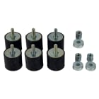 BAXI BAXA7813623 ANTIVIBRANTI IN GOMMA 6PZ