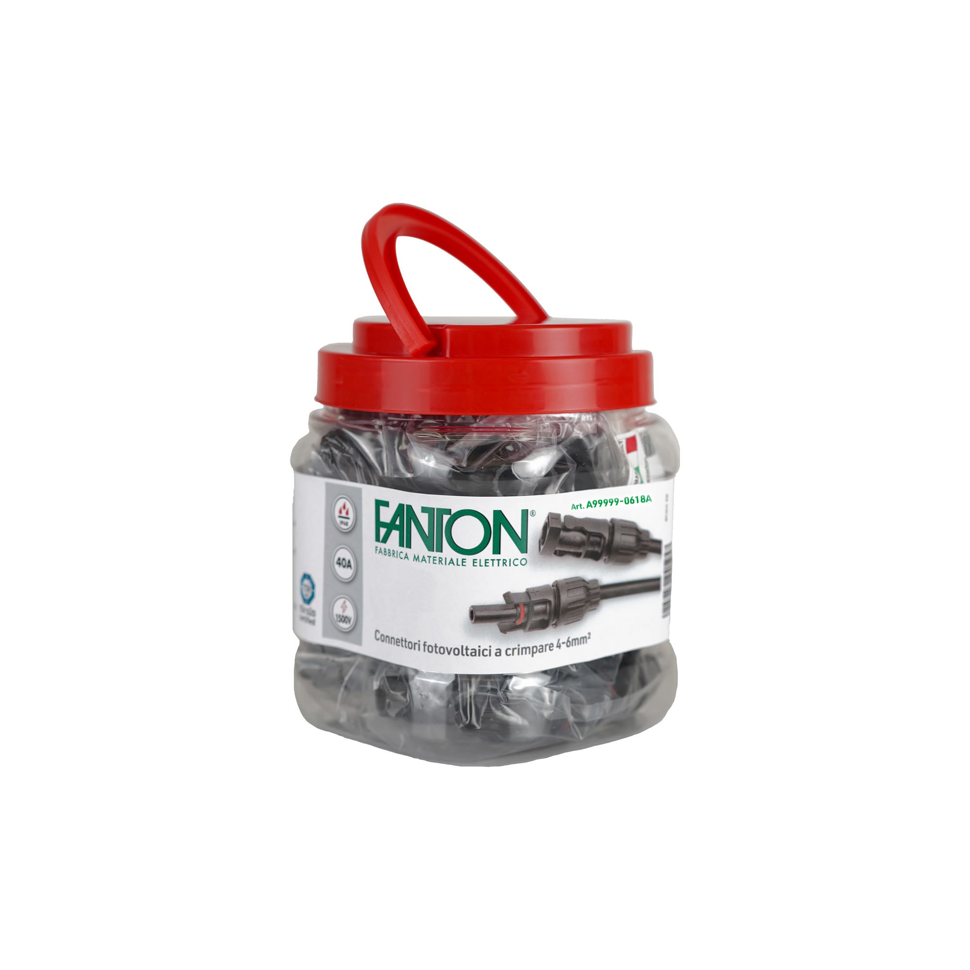 FANTON SRL - FMEA99999-0618A KIT 20 CONNETT.CRIMP M/F+2 COPP.CONNETTO