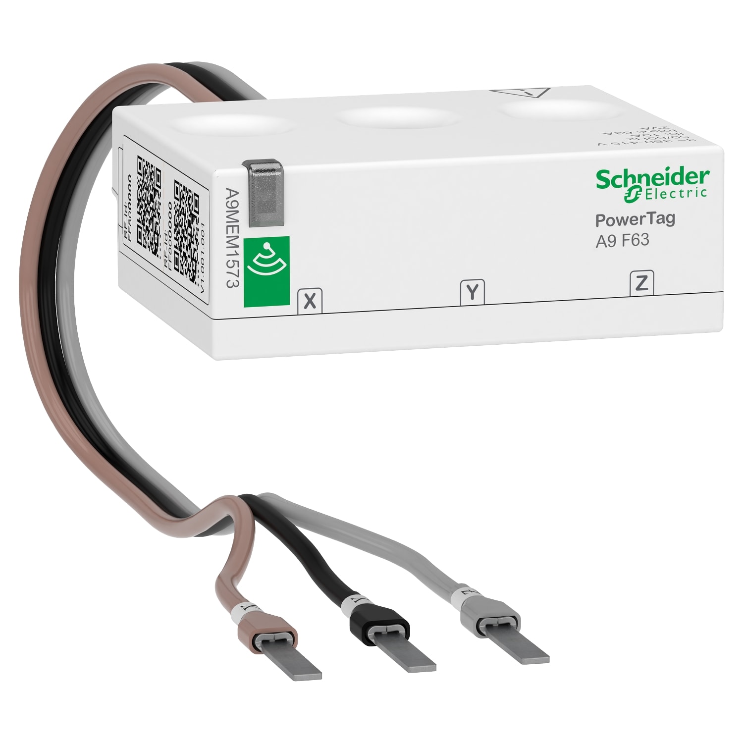 SCHNEIDER ELECTRIC SNRA9MEM1573 POWERTAG WIREL. F63A 3P MONTE VALLE