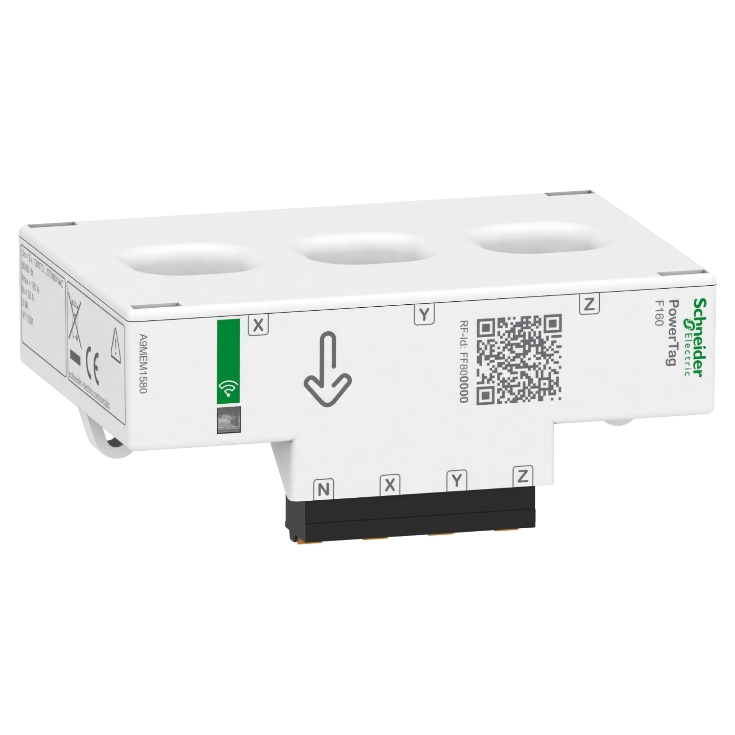 SCHNEIDER ELECTRIC SNRA9MEM1580 POWERTAG WIREL. F160A 3P 3PN