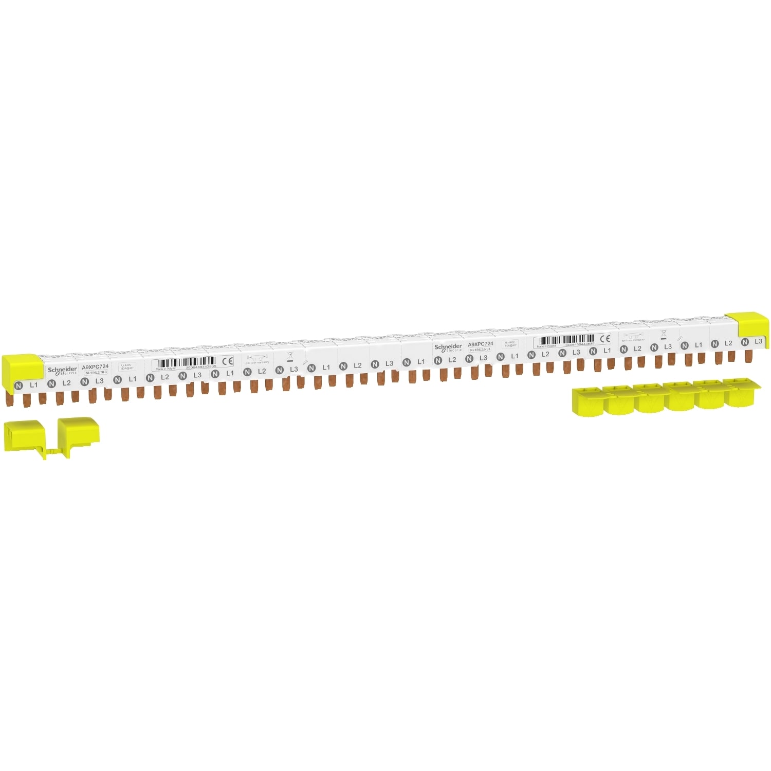 SCHNEIDER ELECTRIC - SNRA9XPC724 PETTINE IC40 3P+N 24 MODULI