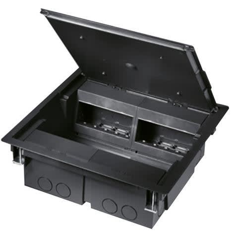 ABB SPA - ABB10901 TORRETTA UNDERNET 16 FRUTTI - COP. INOX