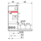 ABB SPA - ABBB428086 DDA203 AC 40A 1A BLOCCO DIFFERENZIALE 3P