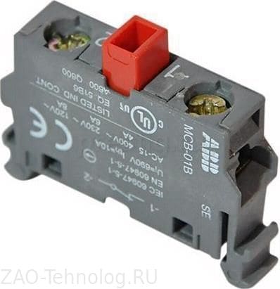 ABB SPA ABBEO 578 8 MCB-01B CONTATTO NC PER BARRA DIN