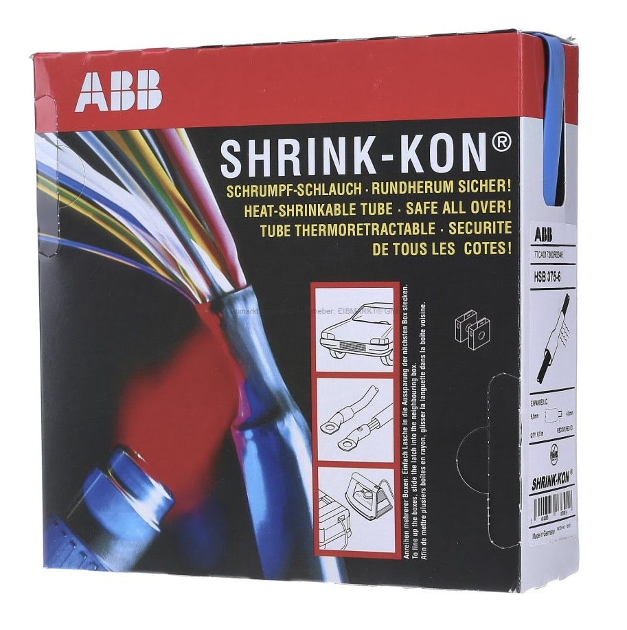 ABB SPA - ABBHSB125 SHRINK-KON HSB 2:1 D3,2 BOX 11,5M BK