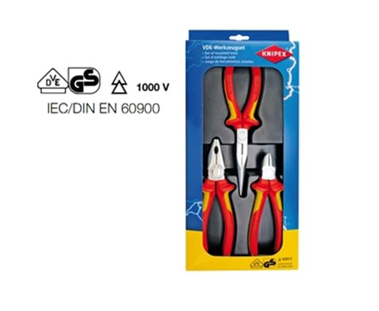 ABC TOOLS SPA - ABCM71363000 3 PINZE M7136/3+CONT.